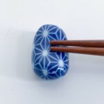 Japansk marineblå spisepindeholder