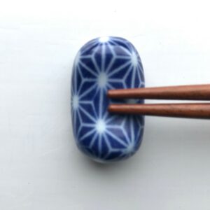 Japansk marineblå spisepindeholder