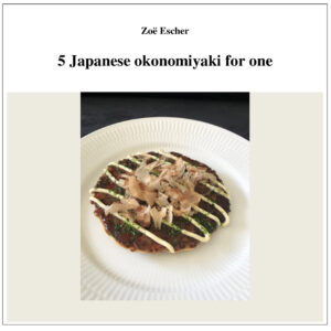 5 Japanese okonomiyaki for one front
