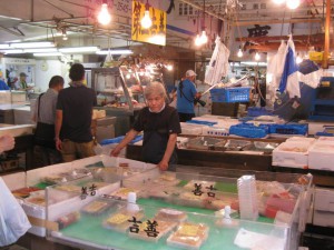 Tsukiji fiskemarked