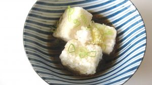 Tofu, japansk ret