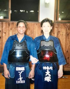 Kendo træning i Japan